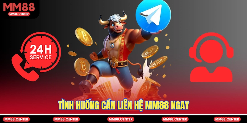 Tình huống cần Liên hệ MM88 ngay